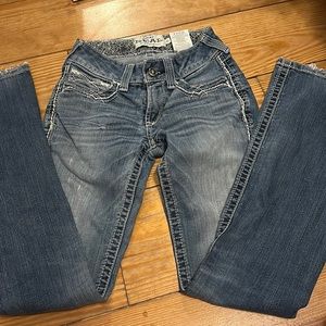 Mid Rise Ariat Boot Cut Jeans